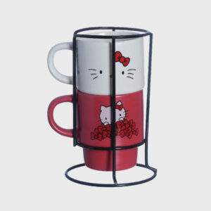 Caneca Empilháveis Hello Kitty Ref 17700