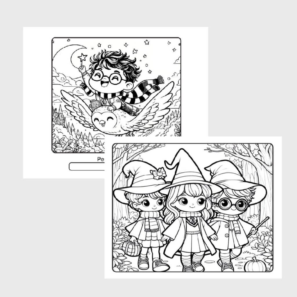 Livro de Colorir Bobbie Goods Harry Potter – Star Games Jundiaí