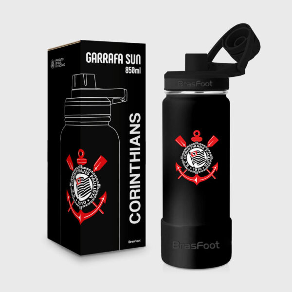 Garrafa Térmica Sun Corinthians Ref 18422