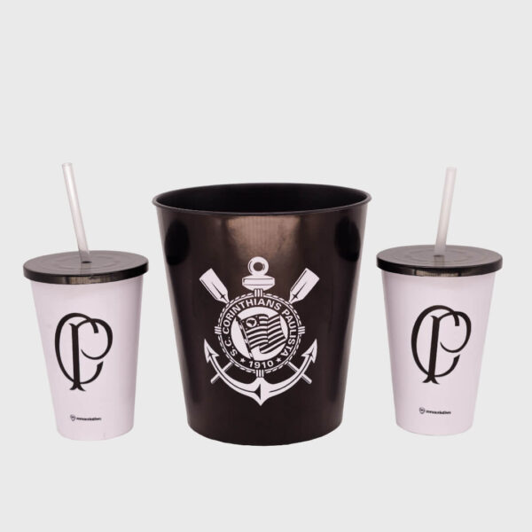 Kit Pipoca Corinthians Ref 13796 - Imagem 2
