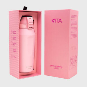 Garrafa Vita Pegasus Pink Glaze Ref 19491